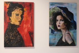Galeria Na Złotej: Portrety kobiet wystawa malarstwa Lucyny Olesen