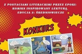 Konkurs dla uczniów "Komiks inspirowany lekturą"