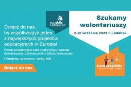 Zostań wolontariuszem podczas EuroSkills Gdańsk 2023
