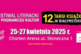 Festiwal literacki "Na pograniczu kultur" 2026 (12. Targi Książki)