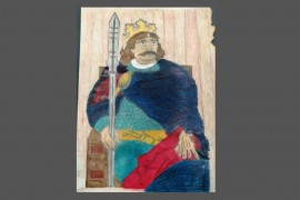 Galeria Na Złotej: „Pierwsi królowie Polski - Bolesław Chrobry i Mieszko II Lambert w tysiąclecie koronacji” - wystawa prac wojewódzkiego konkursu plastycznego.