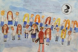 Galeria Na Złotej: Kartka z pamiętnika - wystawa prac plastycznych uczniów Szkoły Podstawowej im. Króla Zygmunta Augusta w Wasilkowie