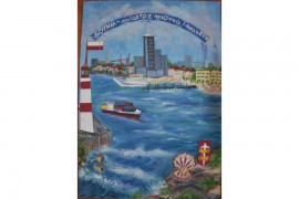 Galeria Na Złotej: Miasto Gdynia - z okazji 100-lecia nadania Gdyni praw miejskich - wystawa prac wojewódzkiego konkursu plastycznego