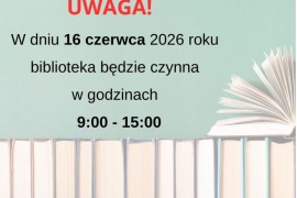 Zmiana godzin pracy