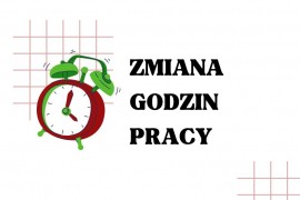 Zmiana godzin pracy