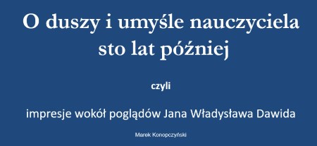 O duszy i umyśle nauczyciela
